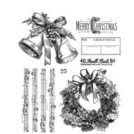 Department Store Tim Holtz Cling Stamps - 7 inch by 8.5 inch (CMS458)