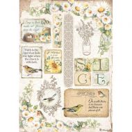 A4 Rice paper packed - Daisy by Stamperia (DFSA4620)
