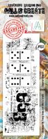 No. 151 Layered Domino Aall and Create Border Stamp Set 