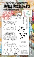 No. 155 Love Birds Aall and Create Stamp Set (A6) 