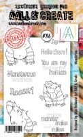 No. 216 Monsterous Aall and Create Stamp Set (A6) - AAL00216