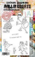 No. 246 Monkey Business Aall and Create Stamp Set (A6) - AAL00246