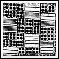 Brick Factory 6 inch by 6 inch Stencil (S372) by Daniella Woolf for Stencil Girl