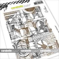 Background - Cathedral A6 Cling rubber stamp by Alexi for Carabelle Studio (SA60466)