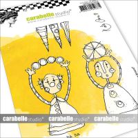 Clowning Around by Kate Crane for Carabelle Studio (SA60585) Cling Stamp A6