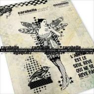 Elfe and Oiseau (UNA60072) Unmounted A6 Rubber Stamp Carabelle Studio