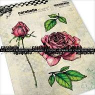 Offrir une rose (UNA60292) Unmounted A6 Rubber Stamp Carabelle Studio