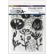 Dina Wakley Media Collage Paper - Things That Grow (MDA77893)