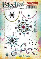 PaperArtsy - Kay Carley EKC04 - A5 Cling Rubber Stamp Set