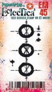 Eclectica Seth Apter mini EM45 PaperArtsy stamp