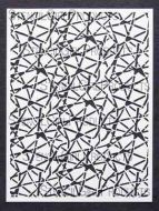 Fractured Glass Stencil designed by Mary Beth Shaw for Stencil Girl (9 inch by 12 inch)