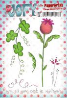 Jo Firth Young 49 (JOFY49) PaperArtsy A5 sized Cling Rubber Stamp Set