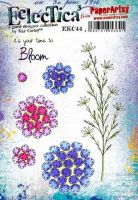 Kay Carley A5 size PaperArtsy Cling Rubber Stamp Set (No. 44) - EKC44