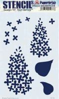 Kay Carley (PS152) PaperArtsy large Stencil