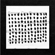 Repetition 4 inch by 4 inch Stencil (M080) by Rae Missigman for Stencil Girl