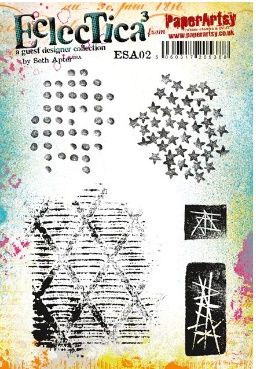 Seth Apter 02 (ESA02) A5 Cling Rubber stamp set