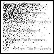 Starlight 6x6 Stencil (S278) designed by Lesley Riley for Stencil Girl (6 inch by 6 inch)