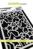 Stars Pattern Stencil A6 By Alexi Carabelle Studio (TE60093)