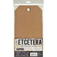 Tim Holtz Etcetera Medium Tag (2 pack) 6.5 inch by 12 inch THETC002