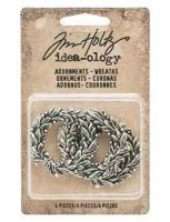 Tim Holtz Idea-Ology (*UK ONLY*) Adornments Wreaths 2016 (TH93349)
