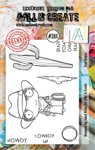 Trail Blazer Aall and Create A7 Stamp Janet Klein 381 (AAL00381)