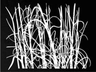 Wild Beach Grass Stencil designed by Trish McKinney for Stencil Girl (9 inch by 12 inch)