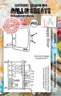 Happy Hour (no. 476) by Janet Klein Aall and Create A7 stamp (AAL00476)