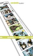 Carabelle Studio - Cling Stamp Edge - 8 labels - Fantasy (SED0036)
