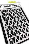 Carabelle Studio - Stencil A6 - Christmas Tree by Alexi (TE60076)