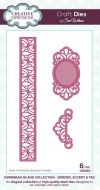 Creative Expressions Sue Wilson Craft Die Caribbean Island Collection - Border Accent Tag (CED5202)