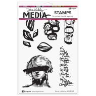 Seeing it Believing Dina Wakley Media Cling Stamps (MDR81289)