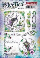 E Elizabeth Borer 02 Paperartsy A5 Cling Rubber Stamp Set (EEB02)