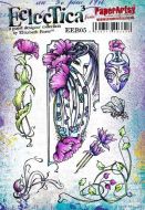 E Elizabeth Borer 05 Paperartsy A5 Cling Rubber Stamp Set (EEB05)