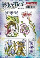 E Elizabeth Borer 06 Paperartsy A5 Cling Rubber Stamp Set (EEB06)