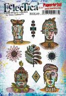 E Gwen Lafleur Paperartsy A5 Cling Rubber Stamp Set (EGL09)