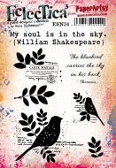 Sara Naumann 34 Eclectica stamp set for PaperArtsy