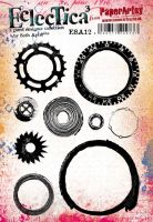 Seth Apter 12 Eclectica stamp set for PaperArtsy