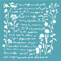Country Diary Stencil by Funky Fossil Designs (ST0658)