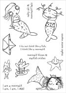Making Waves (CS0120) A5 polymer stamp set by Zinksi Art and Funky Fossil Designs