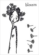 Daisy CS0215 A7 Clear Stamp by Funky Fossil Designs