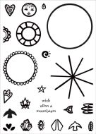 Moondala CS0208 A5 Clear Stamp by Funky Fossil Designs