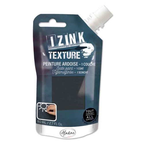 *UK ONLY* Slate iZink Texture Paint (Peinture Ardoise) by Aladine (82090)