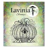 Pumpkin Lodge (LAV818) clear polymer stamp by Lavinia Stamps