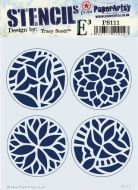 PaperArtsy Stencil designed by Tracy Scott - PS111