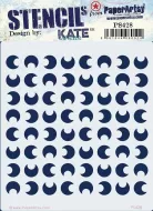 Kate Crane PaperArtsy regular sized stencil 428 (PS428)