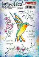 Kay Carley 69 (EKC69) A5 PaperArtsy Cling Rubber Stamp Set