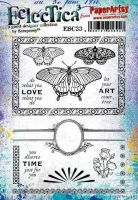 Scrapcosy 33 A5 Cling Rubber Stamp Set (ESC33) for PaperArtsy