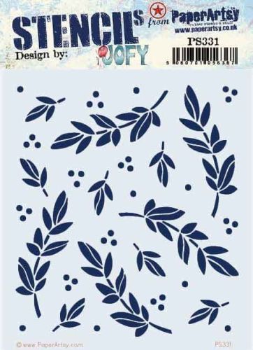 Jo Firth Young 331 (PS331) PaperArtsy Regular sized Stencil