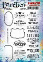 Scrapcosy 29 A5 Cling Rubber Stamp Set (ESC29) for PaperArtsy