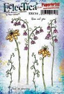 Kay Carley 64 (EKC64) A5 PaperArtsy Cling Rubber Stamp Set